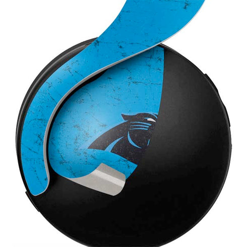 NFL Carolina Panthers Distressed Alternate PULSE 3D Wireless Headset for PS5 Skin