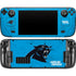 NFL Carolina Panthers Distressed Alternate Steam Deck Handheld Gaming Computer Skin