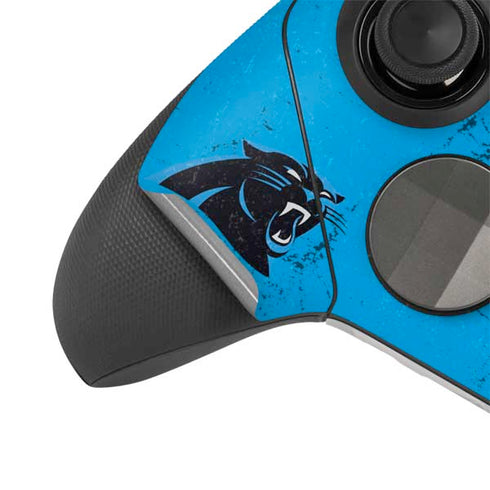 NFL Carolina Panthers Distressed Alternate Xbox Elite Wireless Controller Series 2 Skin