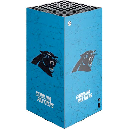 NFL Carolina Panthers Distressed Alternate Xbox Series X Skins