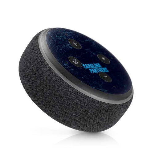 NFL Carolina Panthers Distressed Amazon Echo Dot Skin