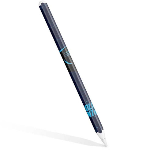 NFL Carolina Panthers Distressed Apple Pencil (2nd Gen 2019) Skin