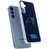 NFL Carolina Panthers Distressed Galaxy A55 5G Clear Case