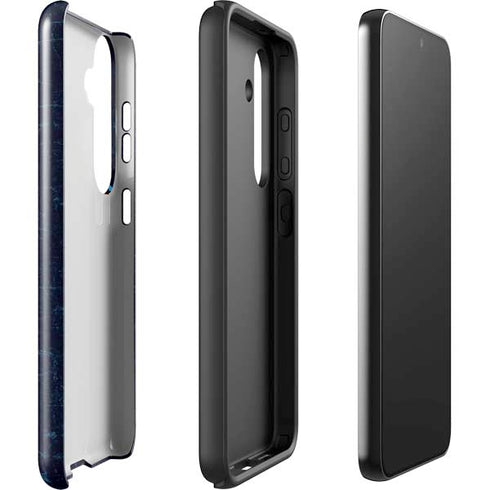 NFL Carolina Panthers Distressed Galaxy S25 Impact Case