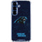 NFL Carolina Panthers Distressed Galaxy S25 Clear Case