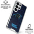 NFL Carolina Panthers Distressed Galaxy S25 Ultra Clear Case