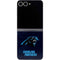 NFL Carolina Panthers Distressed Galaxy Z Flip6 Skin
