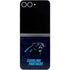 NFL Carolina Panthers Distressed Galaxy Z Flip6 Skin