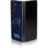 NFL Carolina Panthers Distressed Galaxy Z Fold5 5G Skin