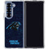 NFL Carolina Panthers Distressed Galaxy Z Fold6 Clear Case