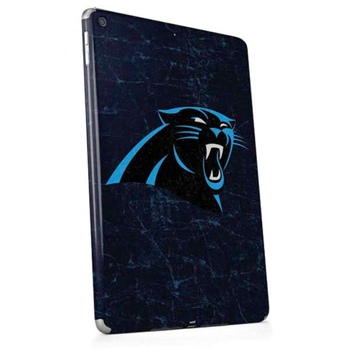 NFL Carolina Panthers Distressed Apple iPad Skin