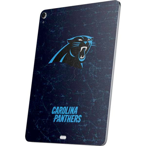 NFL Carolina Panthers Distressed Apple iPad Air Skin