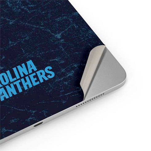 NFL Carolina Panthers Distressed iPad Pro 13in M4 (2024) Skin