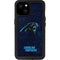 NFL Carolina Panthers Distressed iPhone 15 Plus Waterproof Case
