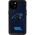 NFL Carolina Panthers Distressed iPhone 15 Plus Waterproof Case
