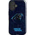 NFL Carolina Panthers Distressed iPhone 16 Magsafe Impact Case