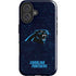 NFL Carolina Panthers Distressed iPhone 16 Plus Impact Case