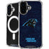 NFL Carolina Panthers Distressed iPhone 16 Plus MagSafe Case