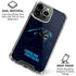 NFL Carolina Panthers Distressed iPhone 16 Pro Clear Case