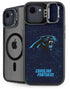 NFL Carolina Panthers Distressed iPhone 16e Kickstand Case
