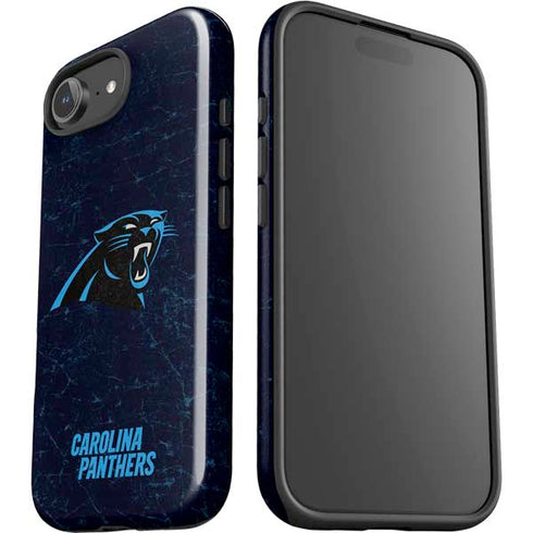 NFL Carolina Panthers Distressed iPhone 16e Impact Case