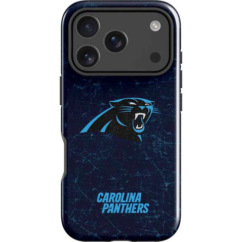 NFL Carolina Panthers Distressed iPhone 18 Pro Impact Case