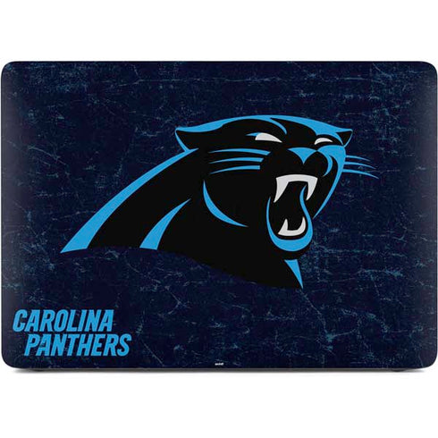 NFL Carolina Panthers Distressed Apple MacBook Air Skin