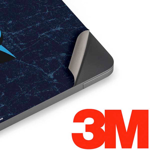 NFL Carolina Panthers Distressed Apple MacBook Air Skin