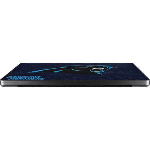 NFL Carolina Panthers Distressed Apple MacBook Pro 14-inch Skin