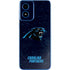 NFL Carolina Panthers Distressed Moto G Play 4G (2024) Skin