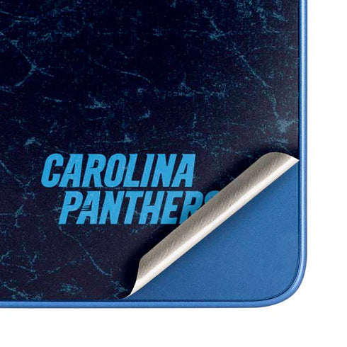 NFL Carolina Panthers Distressed Moto G Play 4G (2024) Skin