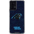 NFL Carolina Panthers Distressed Moto G Power 5G (2024) Clear Case