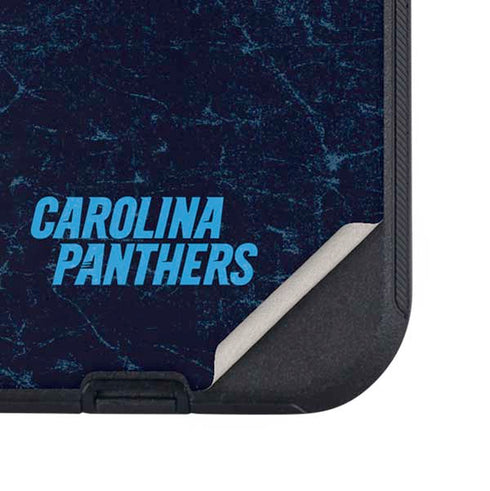 NFL Carolina Panthers Distressed Otterbox Defender iPhone Skin