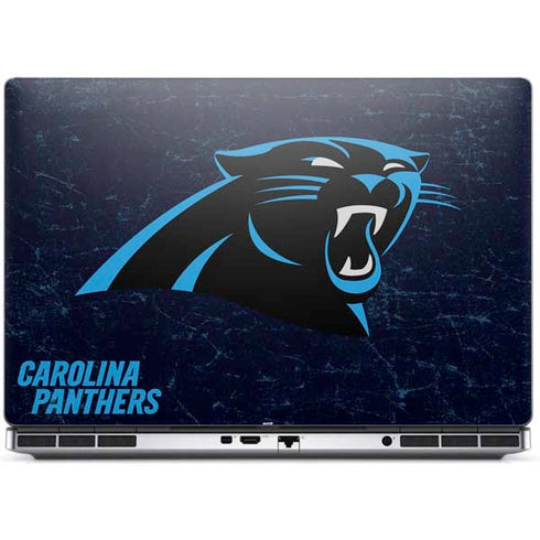NFL Carolina Panthers Distressed Dell Precision Skin