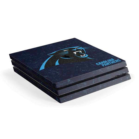 NFL Carolina Panthers Distressed PlayStation PS4 Skins