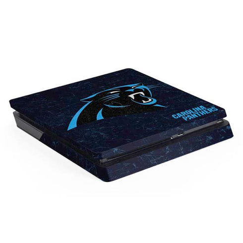 NFL Carolina Panthers Distressed PlayStation PS4 Skins
