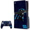 NFL Carolina Panthers Distressed PS5 Pro Disk Bundle Skin