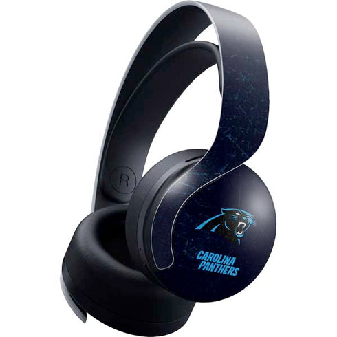 NFL Carolina Panthers Distressed PlayStation PS5 Skins