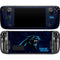 NFL Carolina Panthers Distressed Steam Deck Handheld Gaming Computer OLED Skin