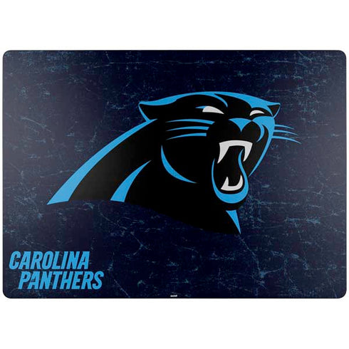 NFL Carolina Panthers Distressed Surface Laptop 7 13.8in Skin