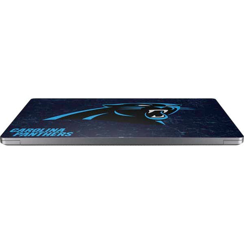 NFL Carolina Panthers Distressed Laptop Skins