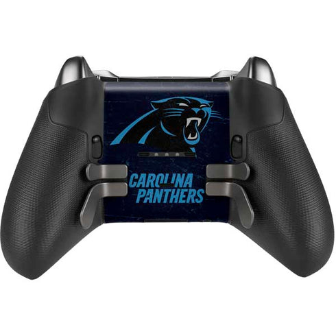 NFL Carolina Panthers Distressed Xbox Elite Wireless Controller Series 2 Skin