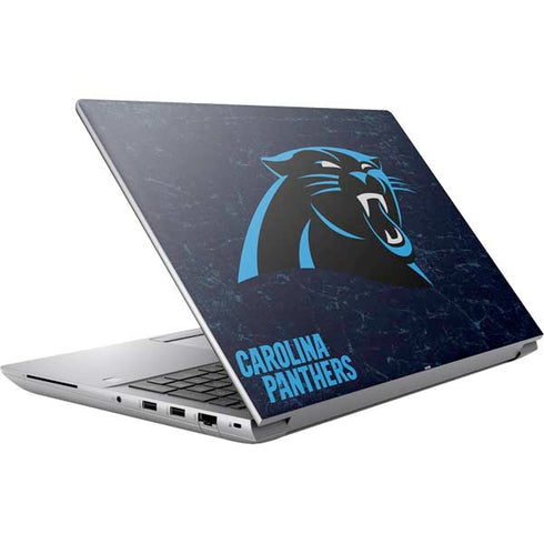 NFL Carolina Panthers Distressed HP ZBook Fury 16 G10 Skin