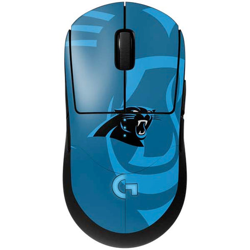 NFL Carolina Panthers Double Vision G Pro Wireless Gaming Mouse Skin