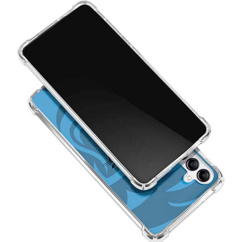 NFL Carolina Panthers Double Vision Gabb Phone 4 Clear Case