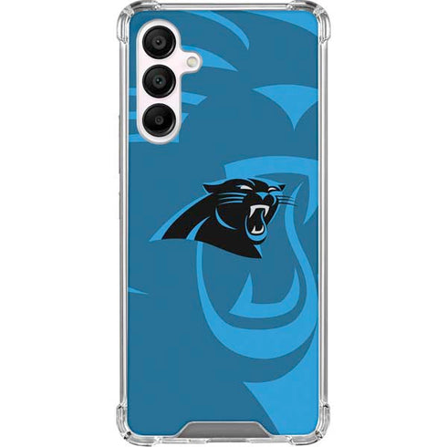 NFL Carolina Panthers Double Vision Galaxy A16 5G Clear Case