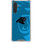 NFL Carolina Panthers Double Vision Galaxy A17 Clear Case