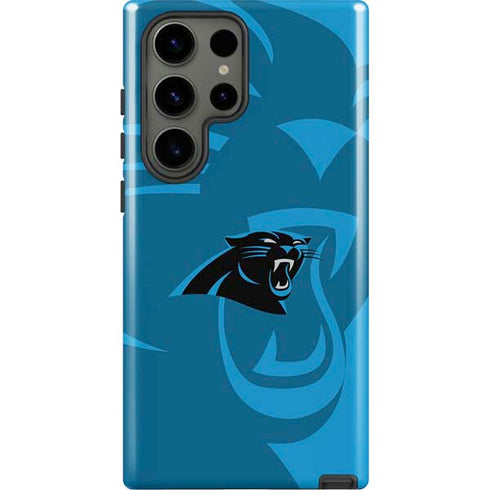 NFL Carolina Panthers Double Vision Galaxy S23 Ultra Pro Case