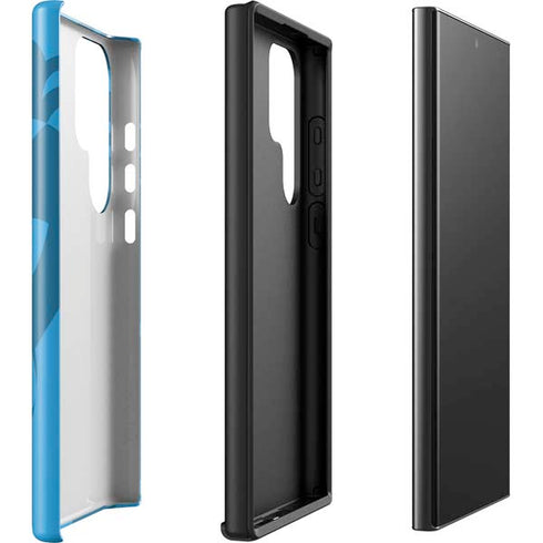 NFL Carolina Panthers Double Vision Galaxy S23 Ultra Pro Case