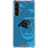NFL Carolina Panthers Double Vision Galaxy S24 FE Clear Case